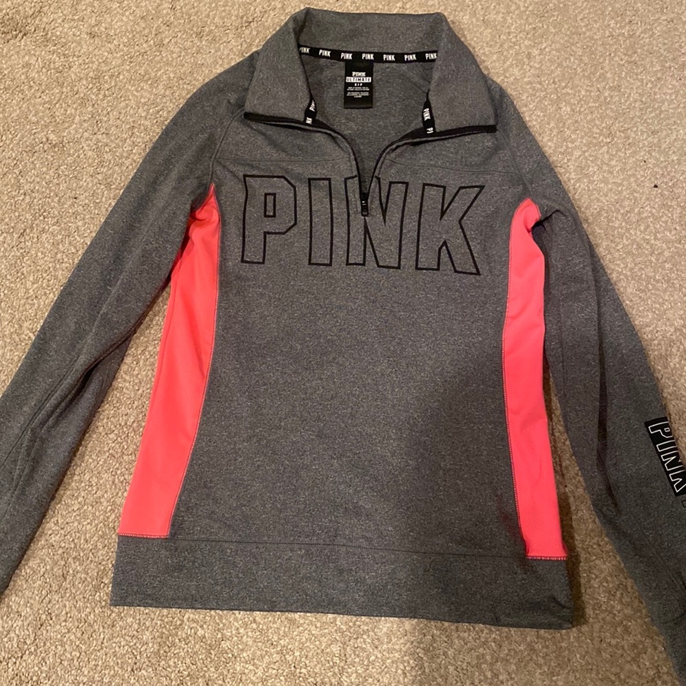 Victoria’s Secret pink quarter zip